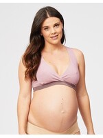 Cale Lingerie Cake Maternity, Milk Bamboo Sleep Bra || Mauve