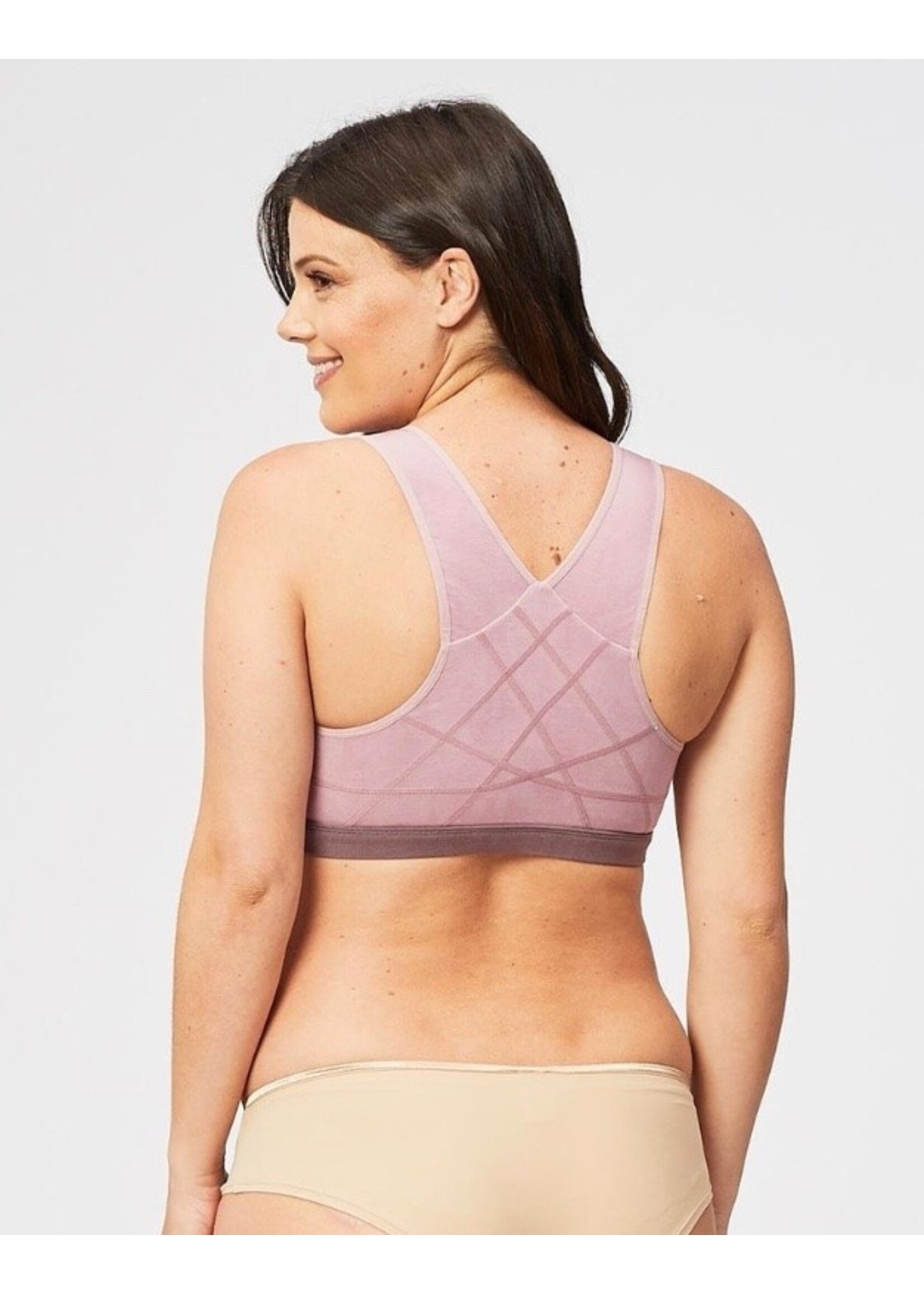 Cale Lingerie Cake Maternity, Milk Bamboo Sleep Bra || Mauve