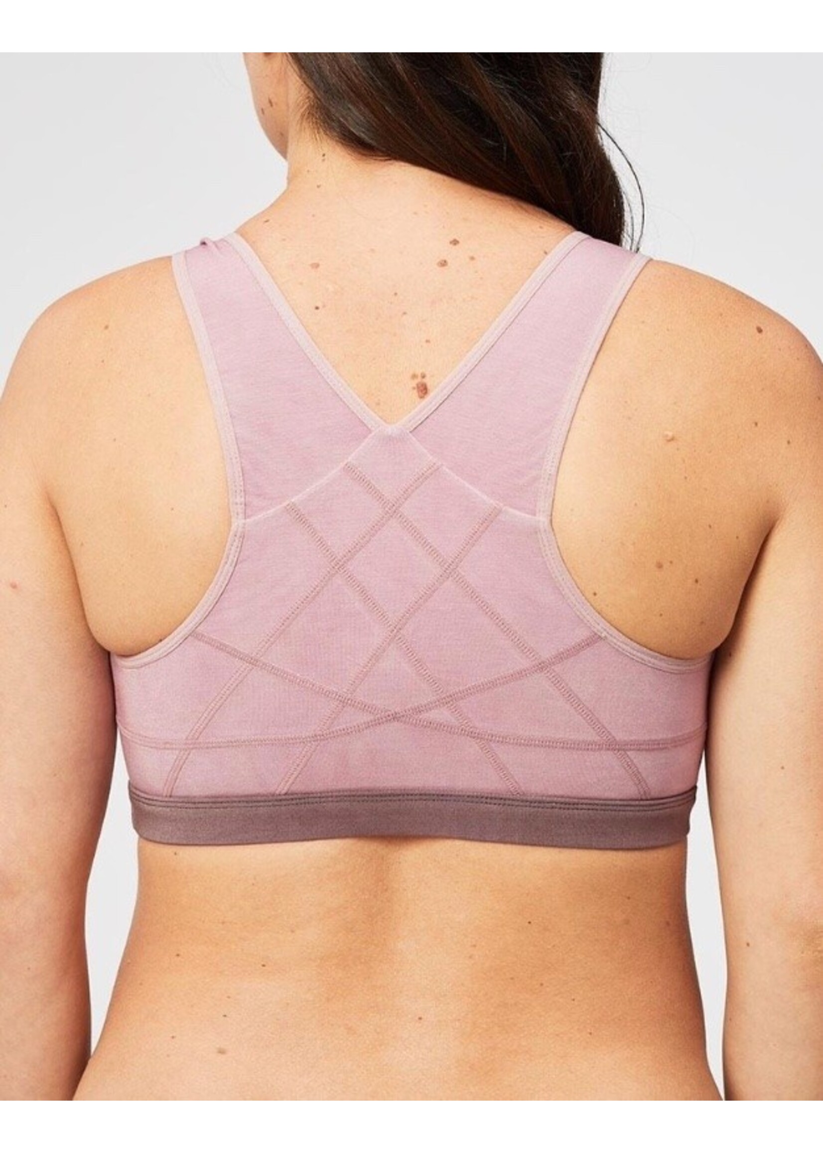Cale Lingerie Cake Maternity, Milk Bamboo Sleep Bra || Mauve