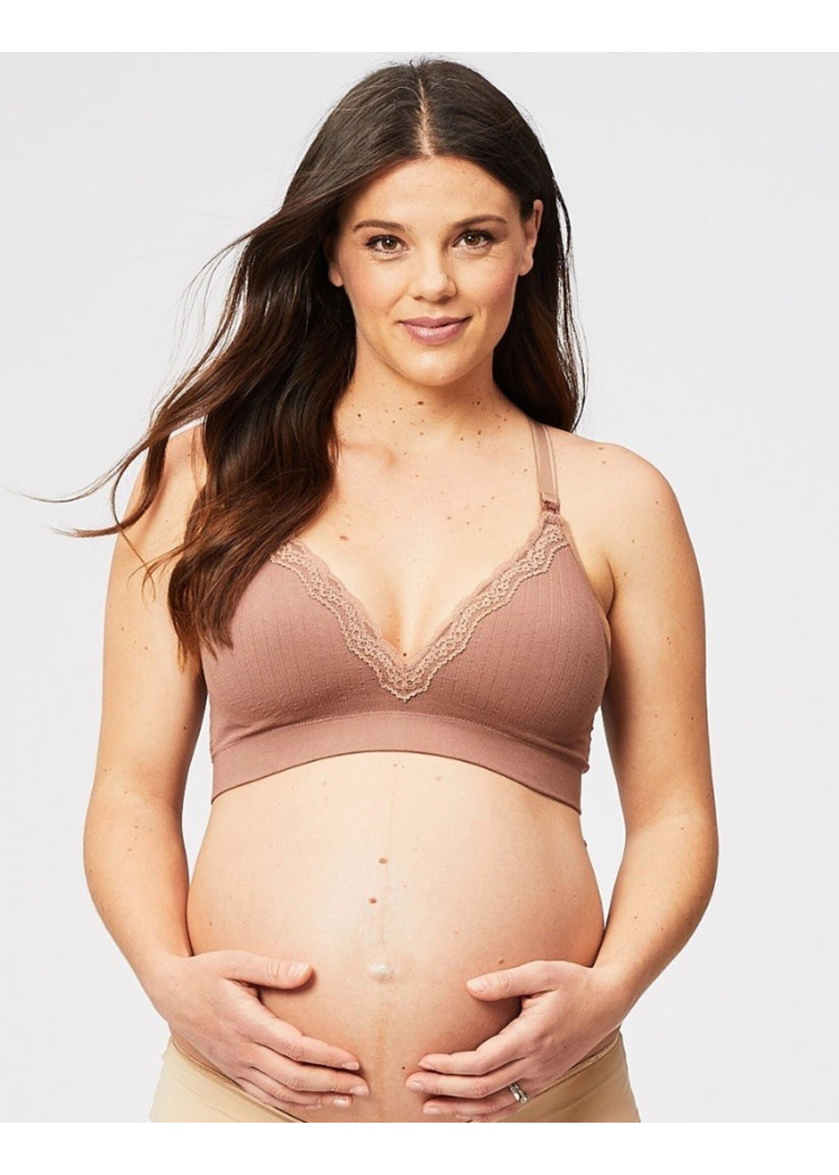 Cake Lingerie Cake Maternity, Tutti Frutti Nursing Bra in Mocha