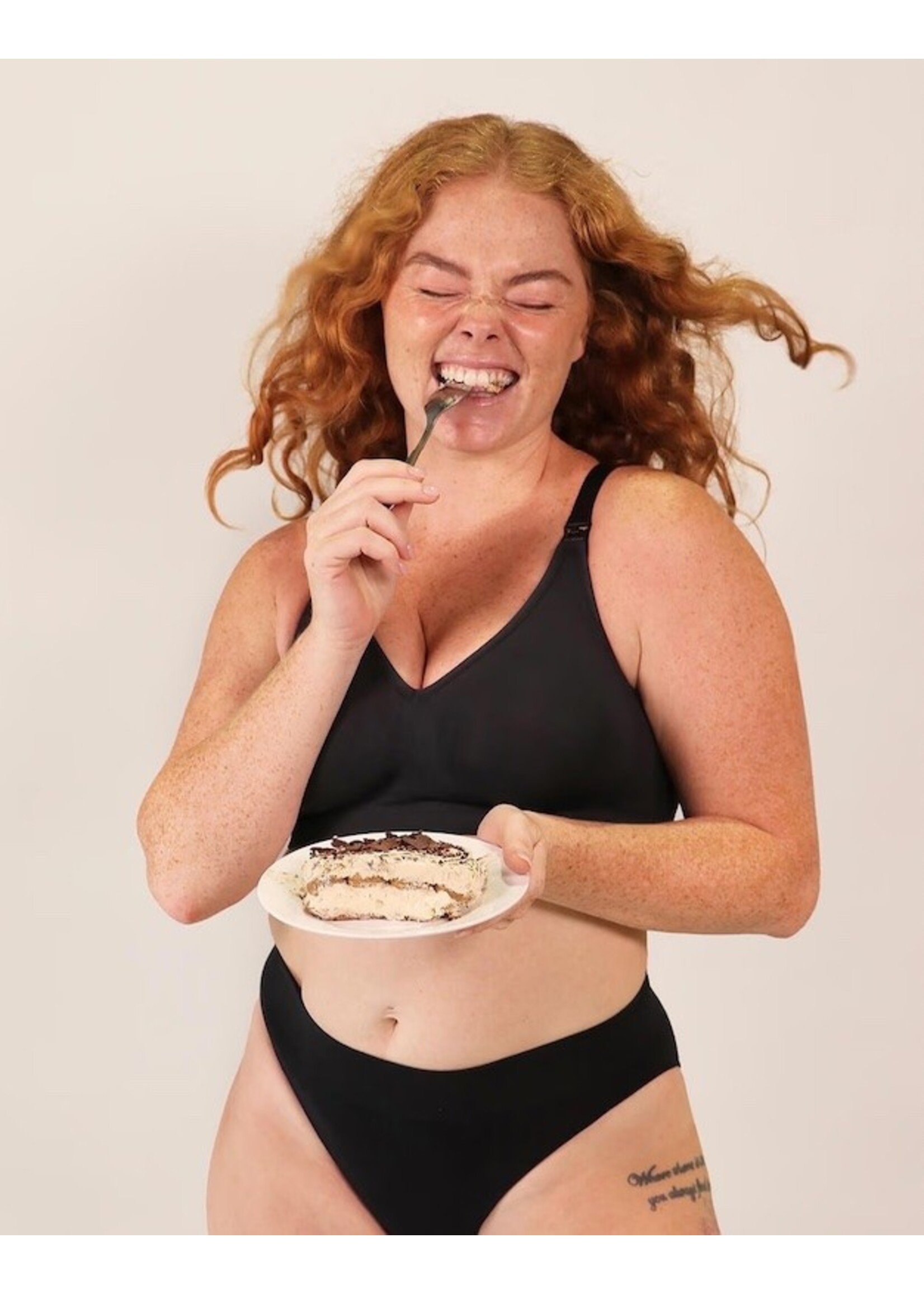 Cake Lingerie Cake Maternity, Tiramisu Ultimate Nursing Bra || Black