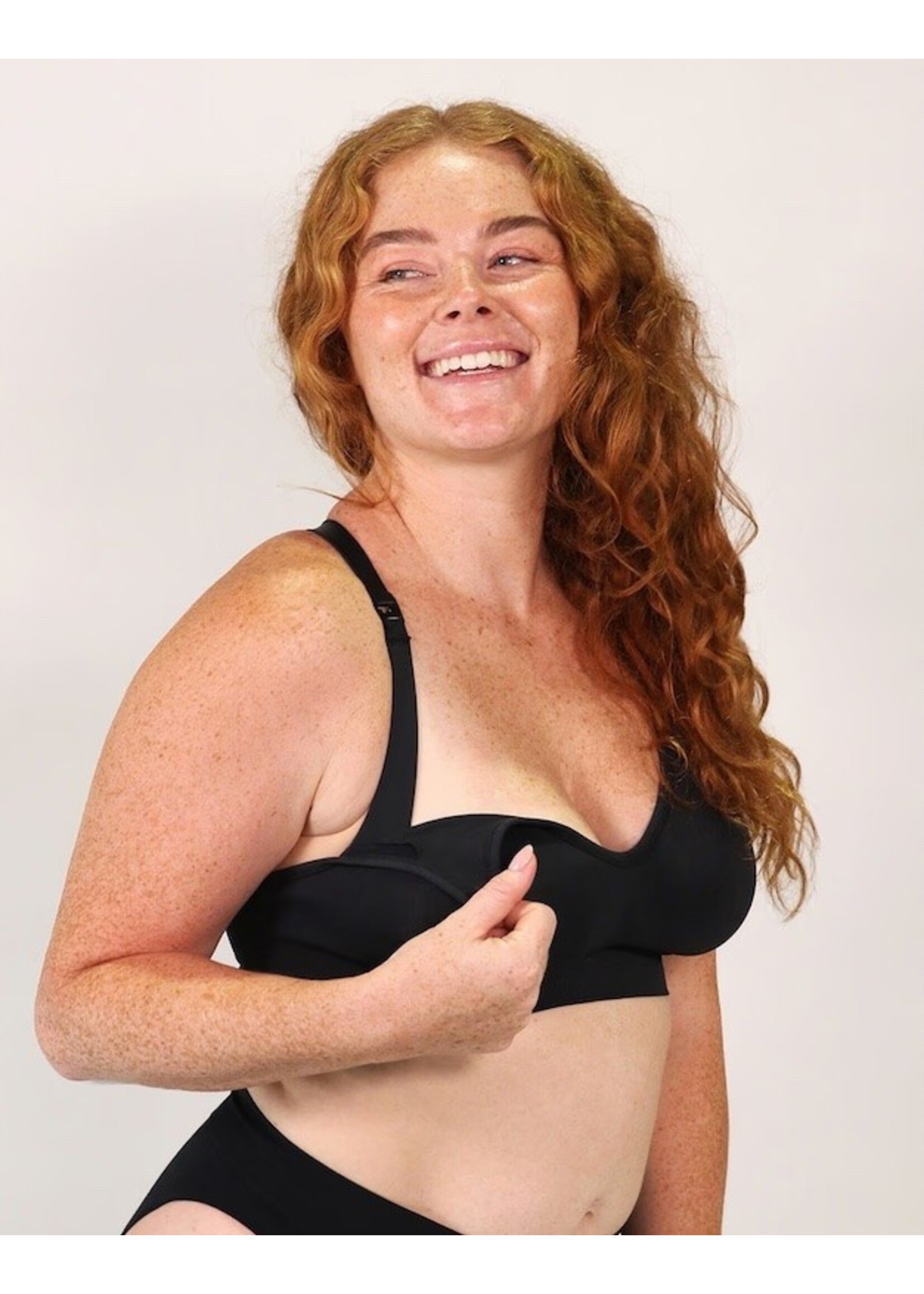 Cake Lingerie Cake Maternity, Tiramisu Ultimate Nursing Bra || Black