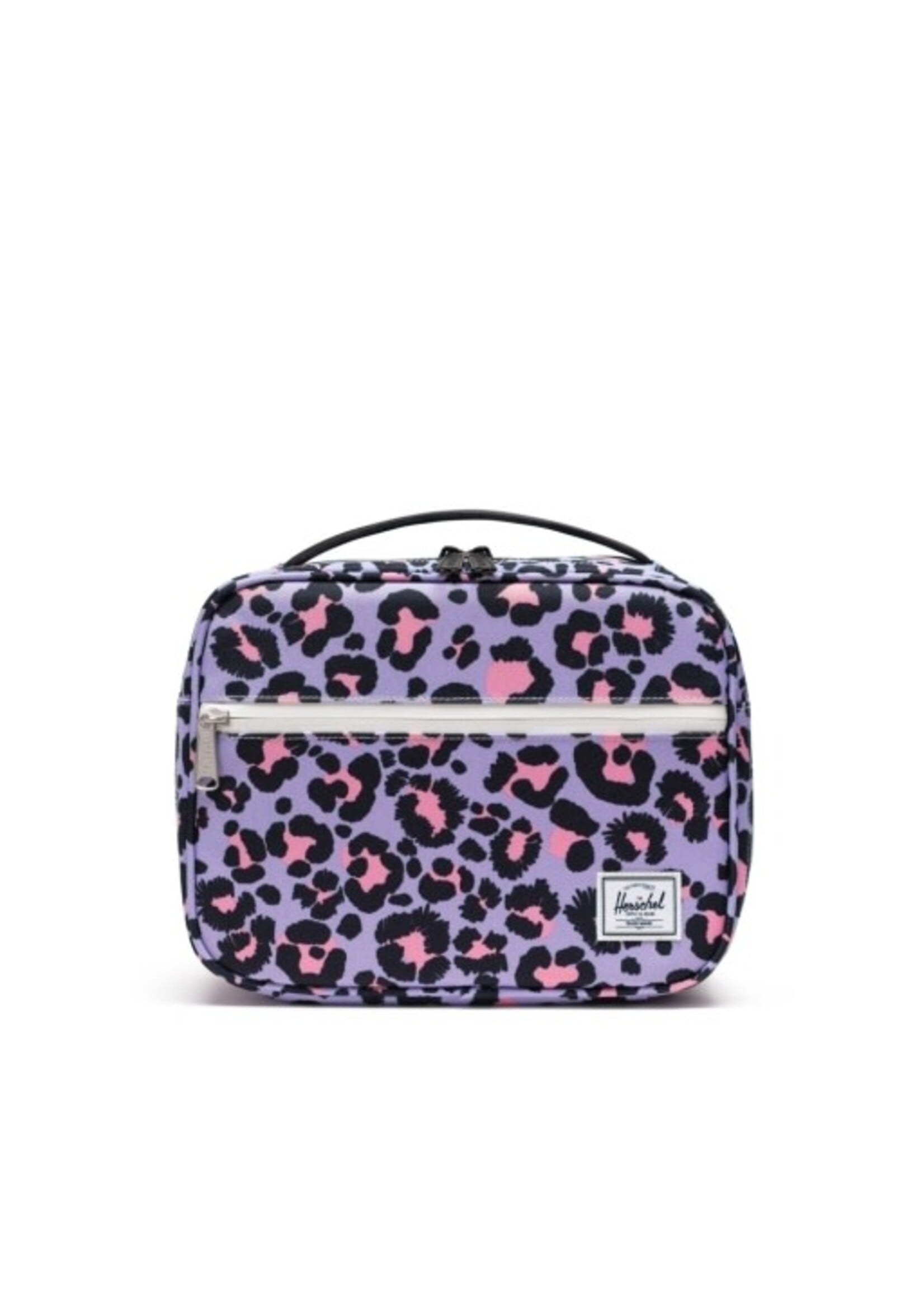 Herschel Supply Co. Herschel Supply, Pop Quiz Lunch Box Little Herschel || Scribble Leopard Sachet Pink