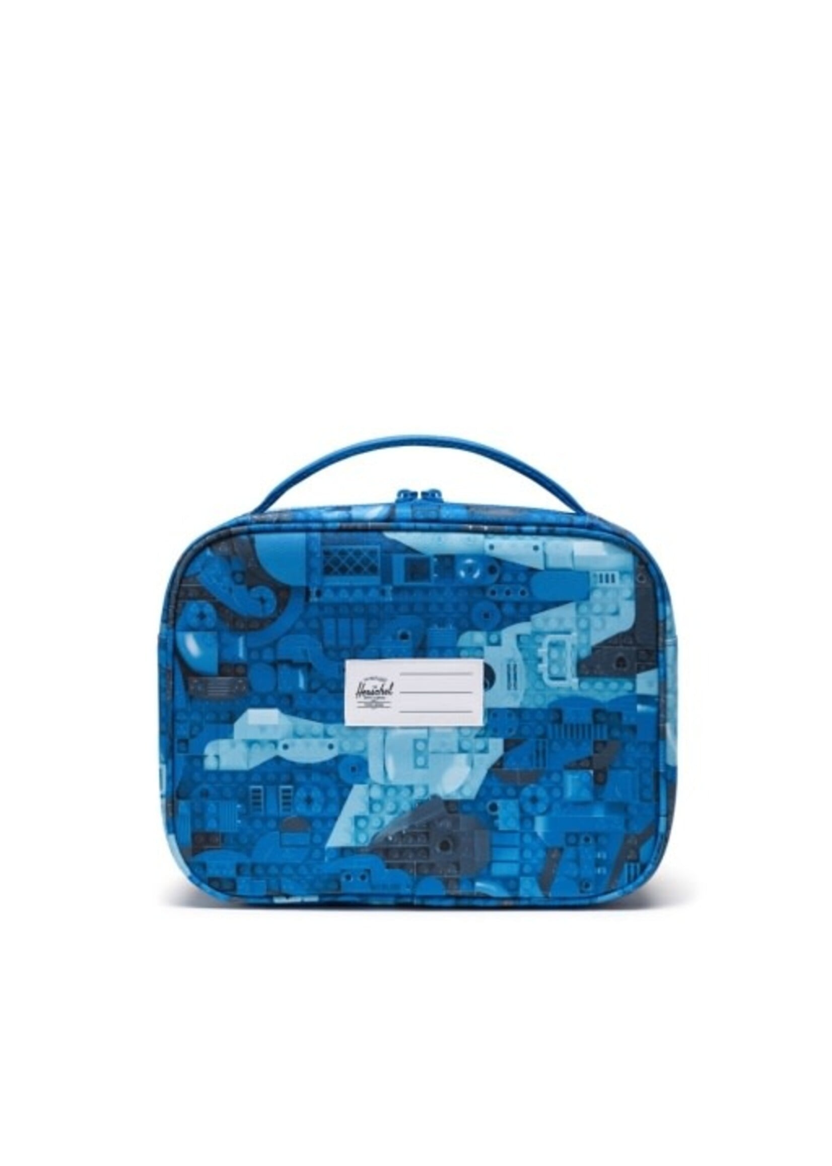 Herschel Supply Co. Herschel Supply Co., LEGO® Pop Quiz Lunch Box Little Herschel || Abstract Bricks Blue