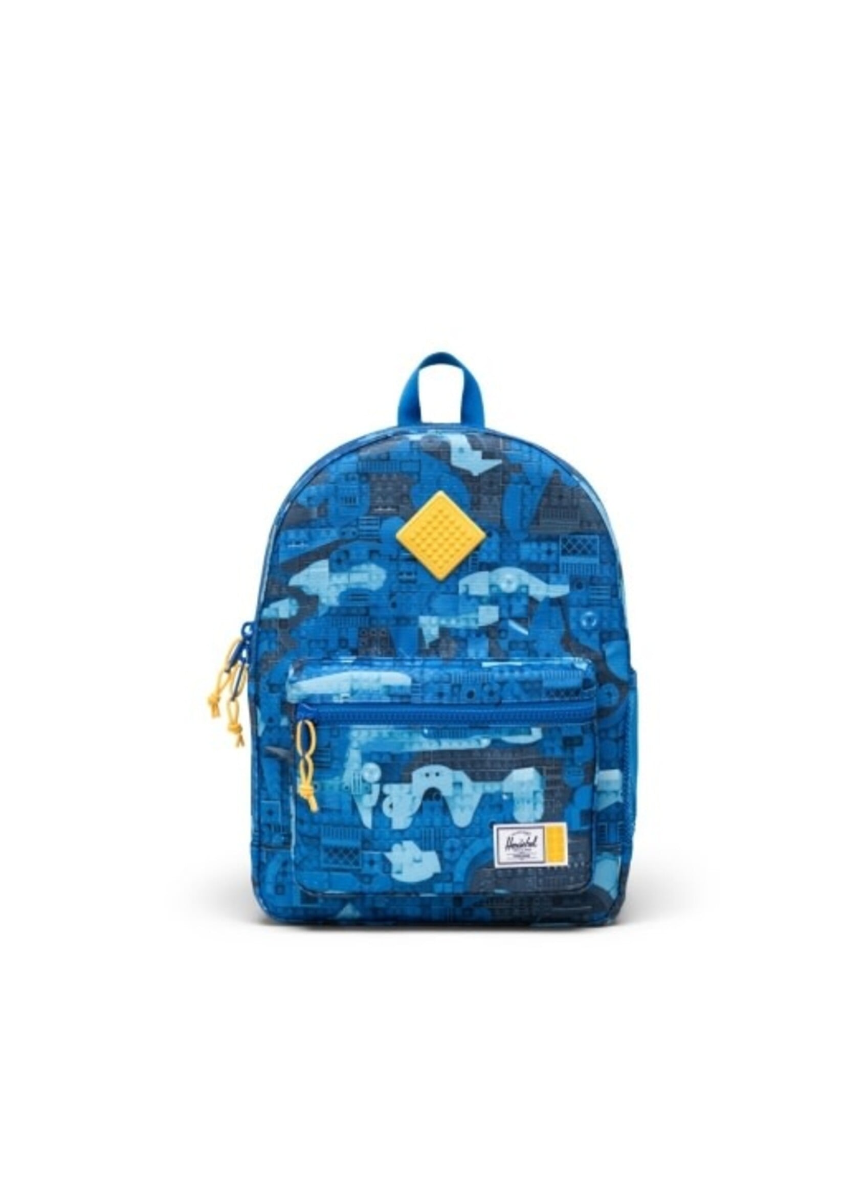 Herschel Supply Co. Herschel Supply, LEGO® Herschel Heritage™ Kids Backpack || Abstract Bricks Blue OS