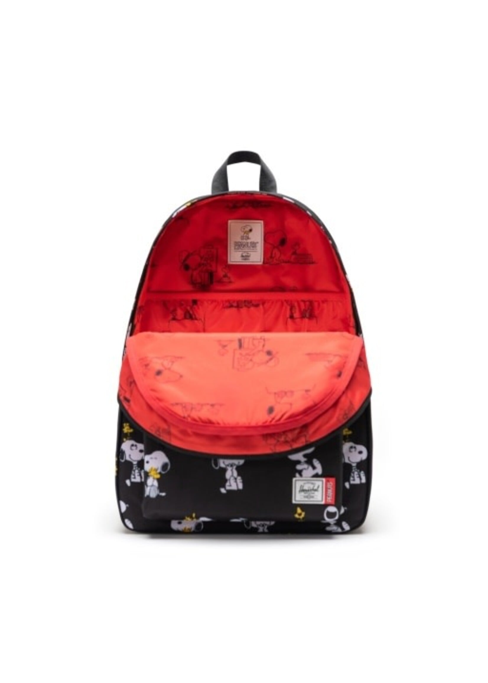 Herschel Supply Co. Herschel Supply, Peanuts® Herschel Classic™ XL Backpack || Snoopy and Woodstock Black