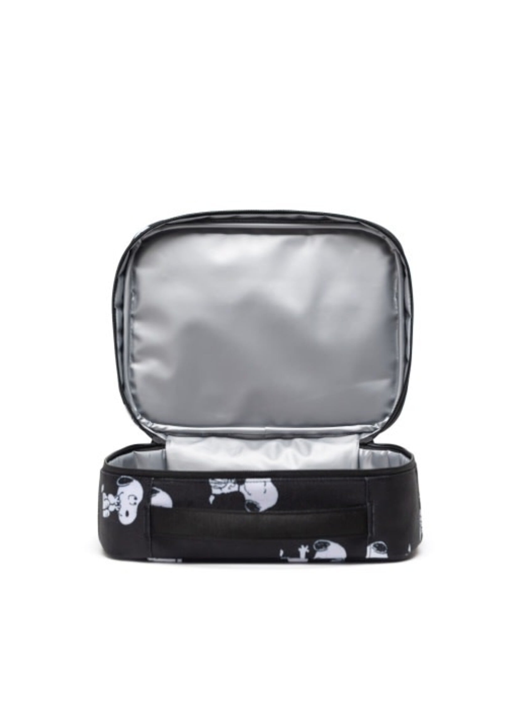 Herschel Supply Co. Herschel Supply, Peanuts® Pop Quiz Lunch Box || Snoopy and Woodstock Black