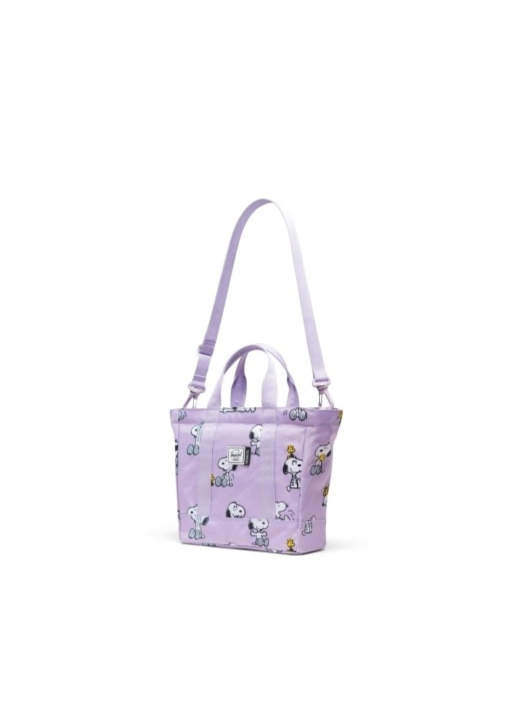Herschel Supply Co. Peanuts® Herschel Heritage™ Small Tote || Snoopy and Woodstock Pastel Lc