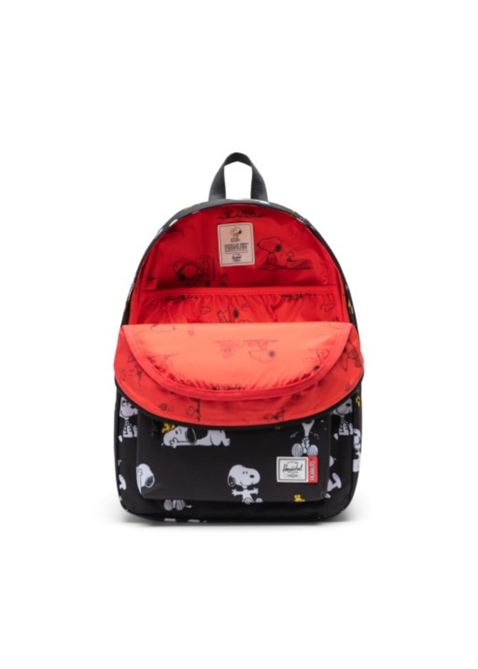 Herschel Supply Co. Herschel Supply, Peanuts® Herschel Classic™ Backpack || Snoopy and Woodstock Black