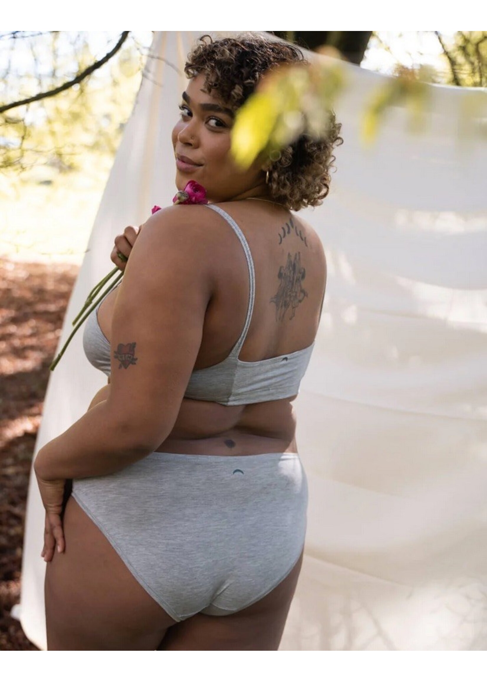 Huha Underwear Huha Underwear, Bikini || Grey