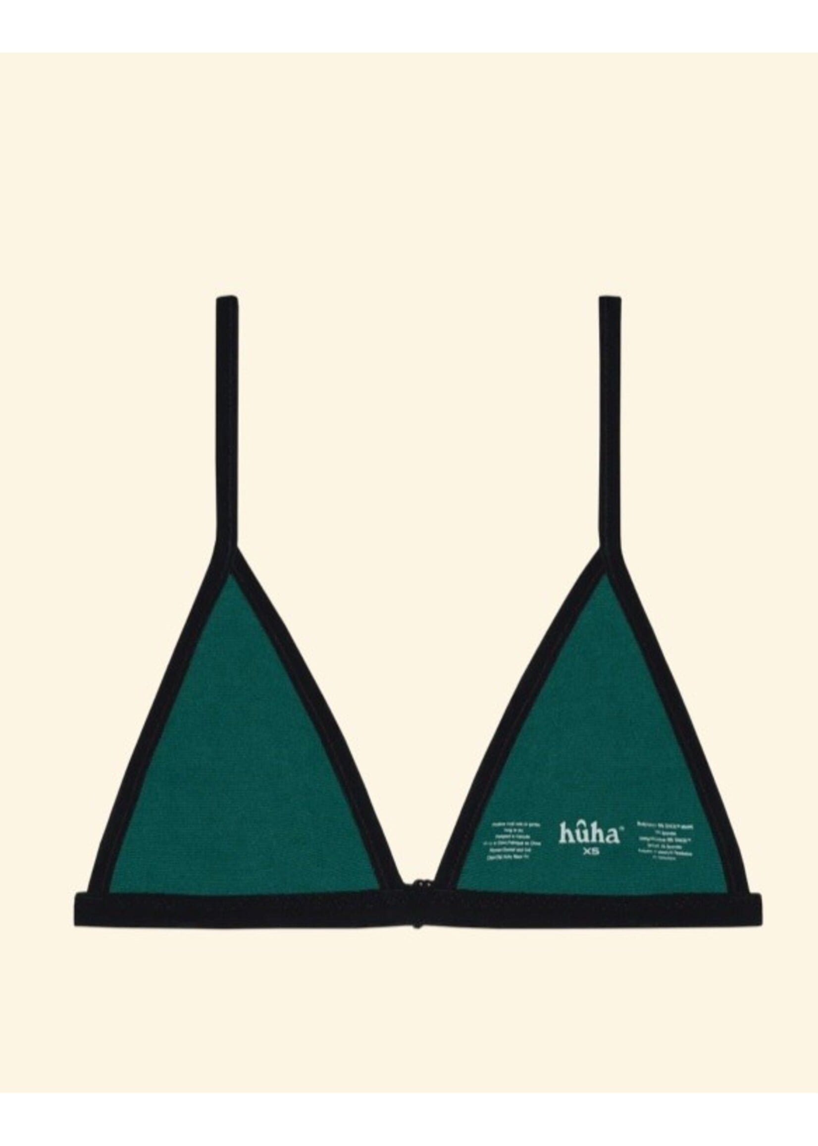 Huha Underwear Huha Underwear, String Bra || Black