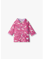 Hatley Hatley, Girls Snap Rain Jacket || Unicorn Forest