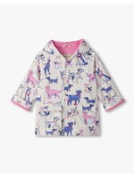 Hatley Hatley, Girls  Rain Snap Jacket || Little Pups