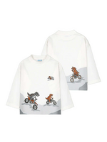 Mayoral Mayoral, Boy Graphic Long Sleeve T-shirt || Bike Creatures