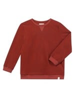 Me & Henry Me & Henry,  Tarquin Pique Sweatshirt || Burgundy