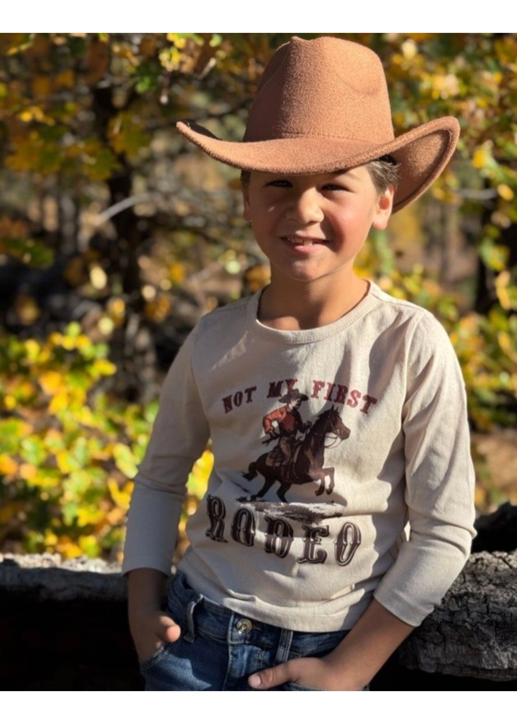 Me & Henry Me & Henry,  Cherokee Printed Tee || Not my first Rodeo