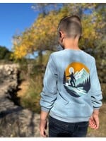 Me & Henry Me & Henry,  Jester Snowboard Print Sweatshirt || Blue