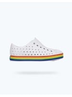 Native Shoes Native Shoes, Jefferson Wrap Child || Shell White / Rainbow