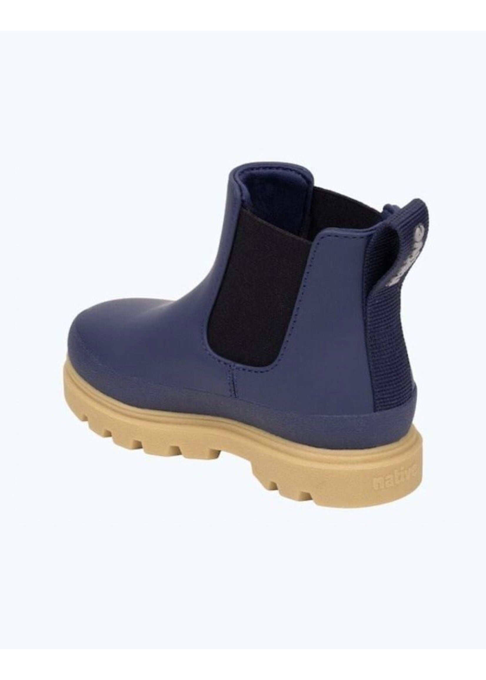 Native Shoes Native, Kensington Chelsea Child || Regatta Blue/ Gum Brown