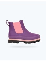 Native Shoes Native, Kensington Chelsea Child || Orchid Purple/ Jiffy Black/ Parachute Pink