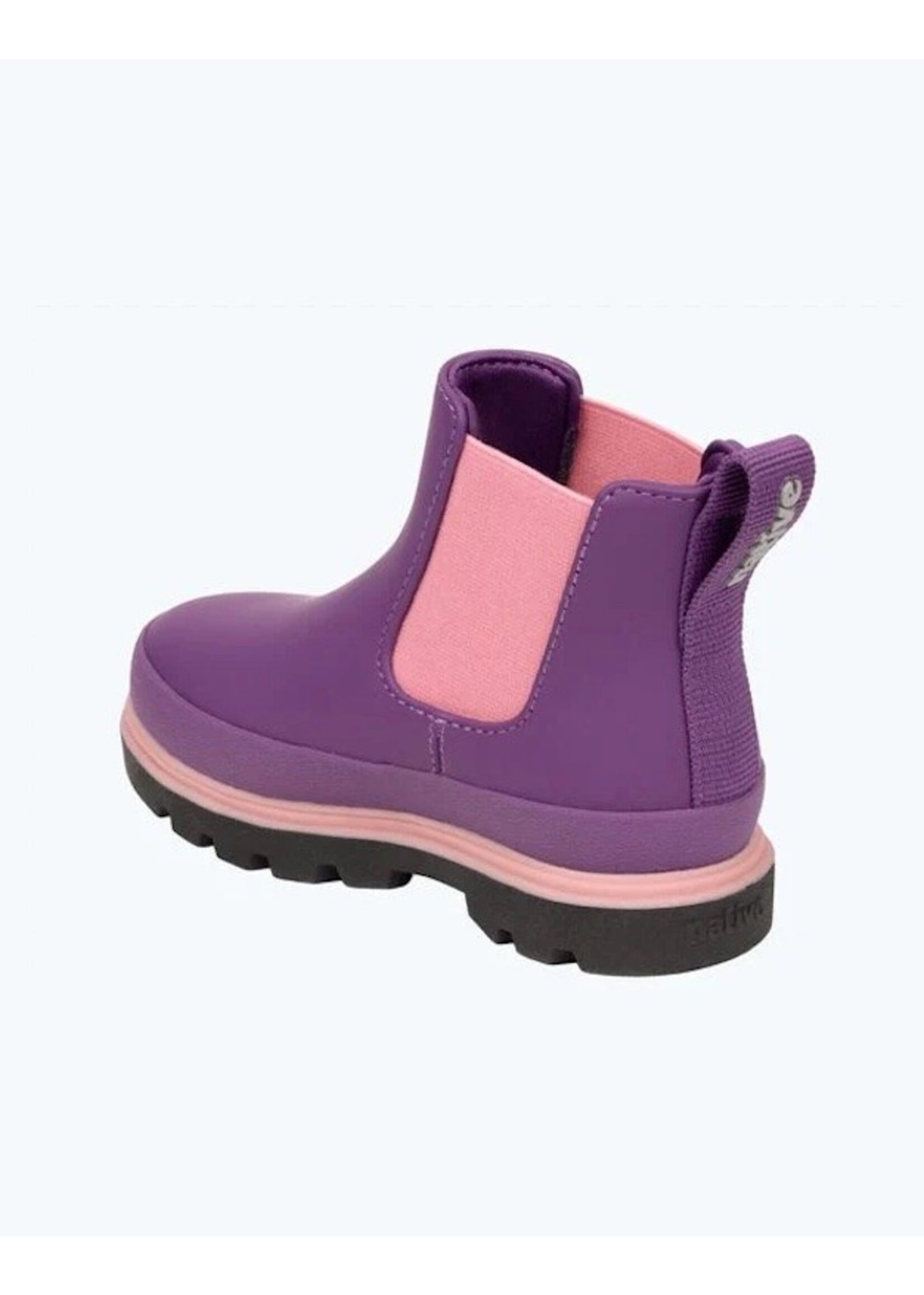 Native Shoes Native, Kensington Chelsea Child || Orchid Purple/ Jiffy Black/ Parachute Pink