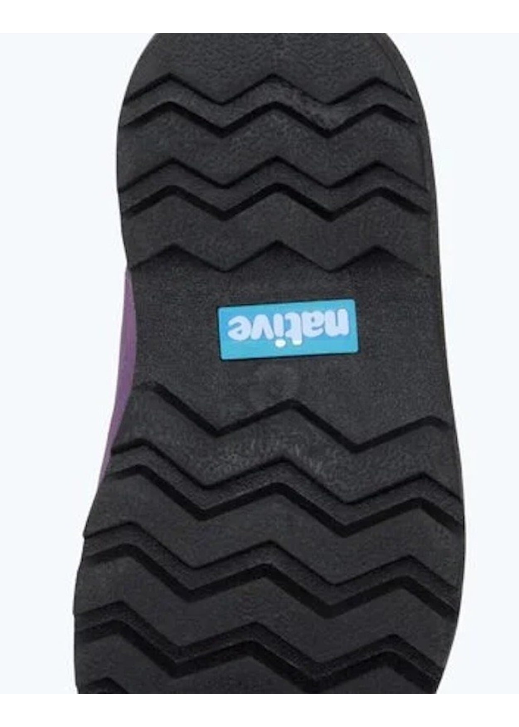 Native Shoes Native, Kensington Chelsea Child || Orchid Purple/ Jiffy Black/ Parachute Pink