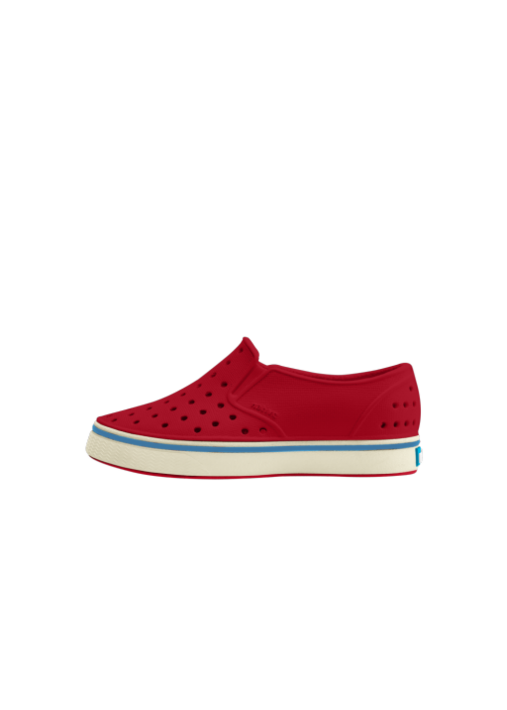 Native Shoes Native Shoes, Miles Child Sugarlite™ || Ruby Red / Bone White