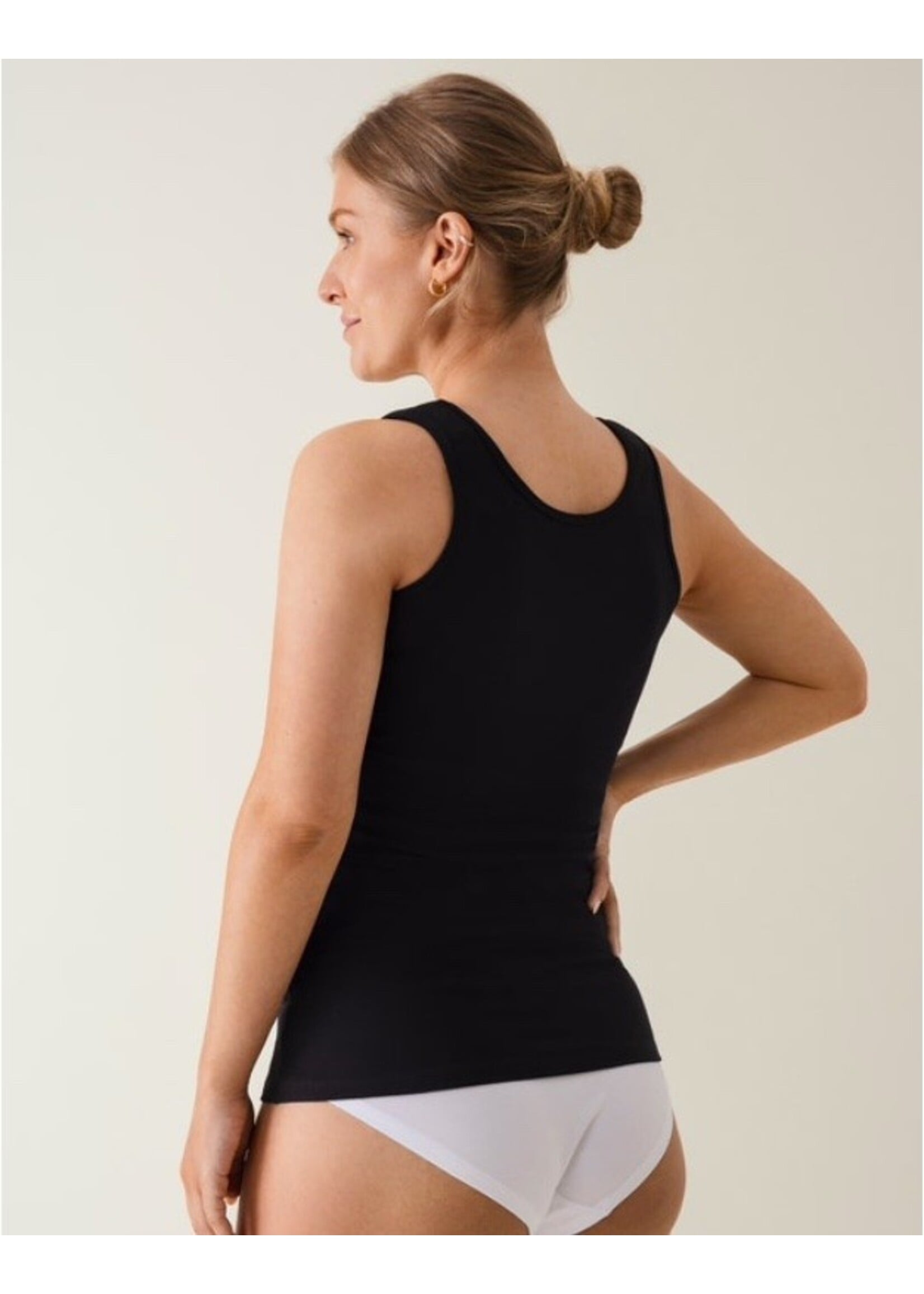 Boob Design Boob, Essential Nursing Singlet || Black