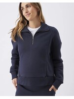 Ripe Maternity Ripe Maternity, Andi Nursing Sweatshirt  || Navy