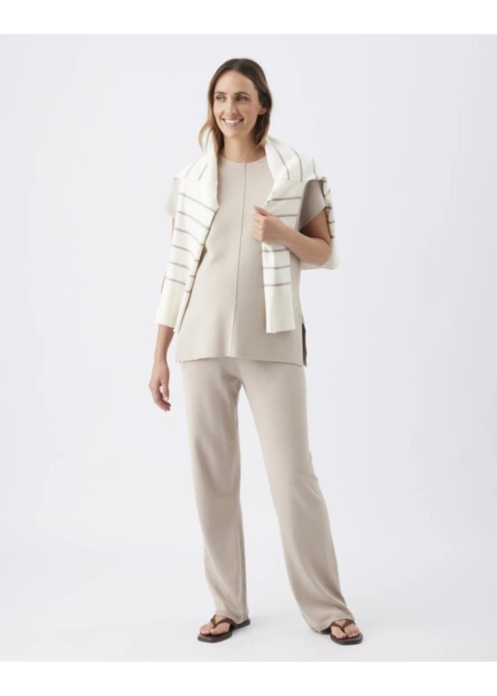 Ripe Maternity Ripe Maternity, Nardia Maternity / Nursing Knit || Stone