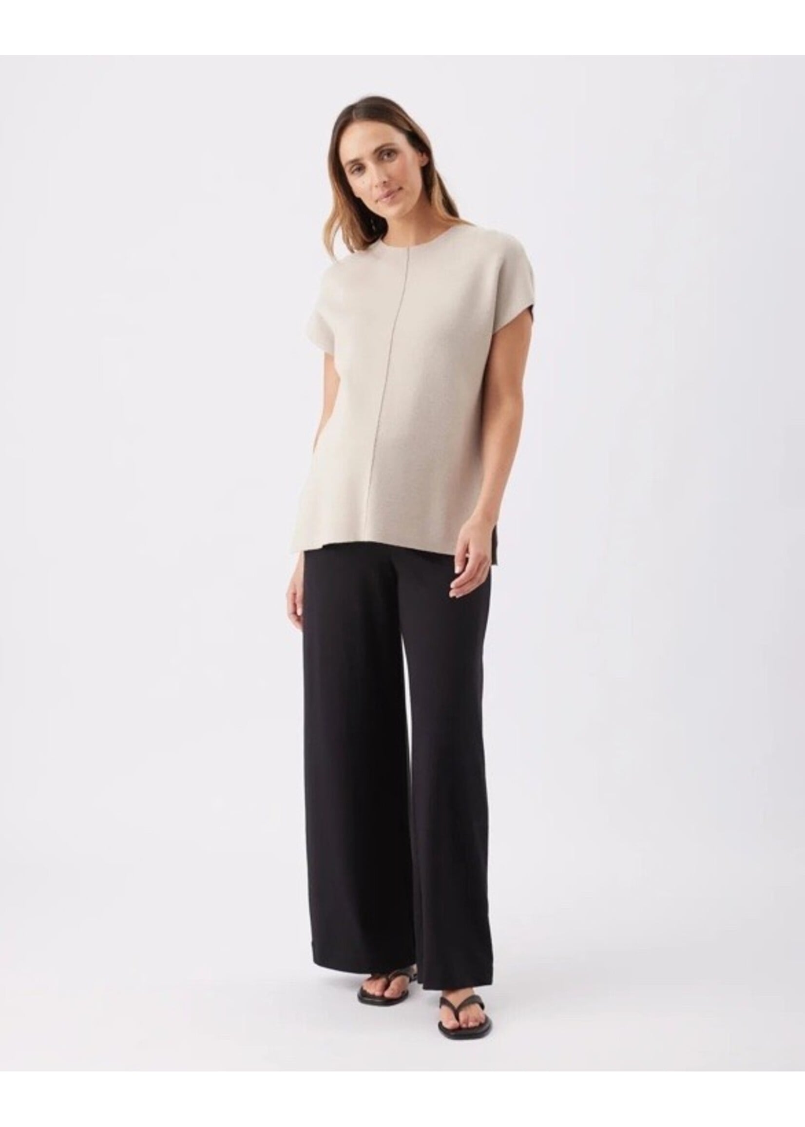 Ripe Maternity Ripe Maternity, Nardia Maternity / Nursing Knit || Stone