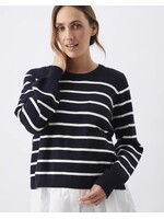 Ripe Maternity Ripe Maternity, Anna Detachable Nursing Knit || Midnight / White