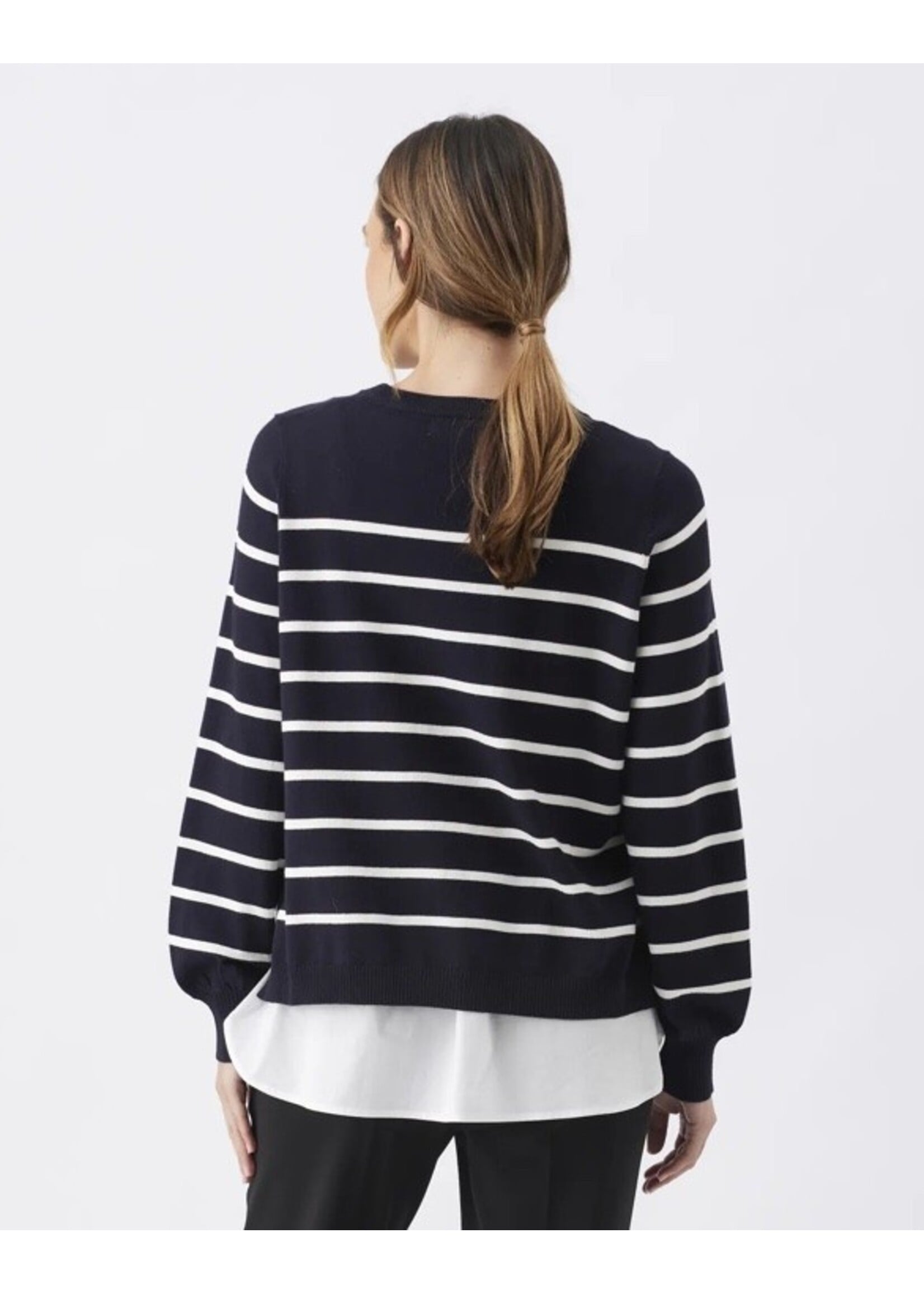 Ripe Maternity Ripe Maternity, Anna Detachable Nursing Knit || Midnight / White