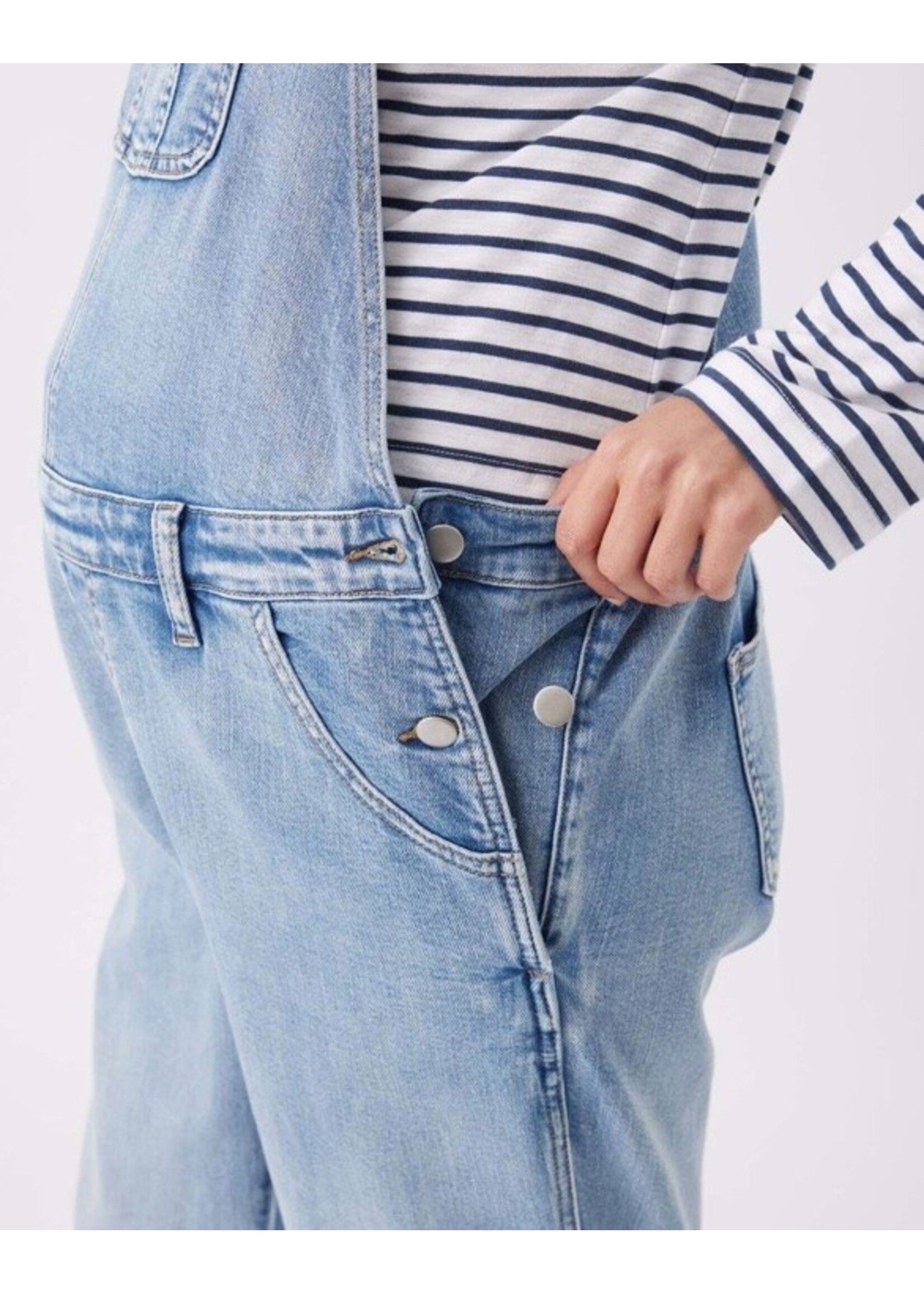 Ripe Maternity Ripe Maternity, Parker Denim Overall || Vintage Wash