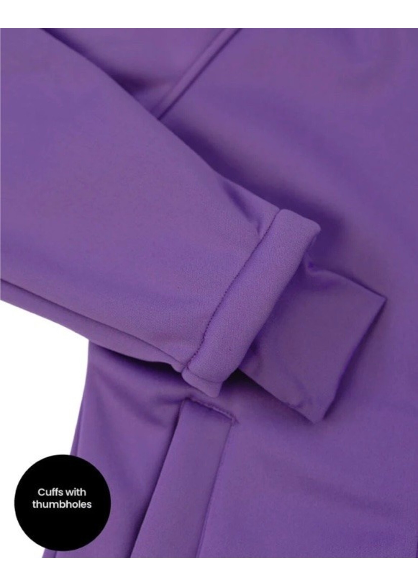 Therm Therm Kids, All-Weather Hoodie || Violet