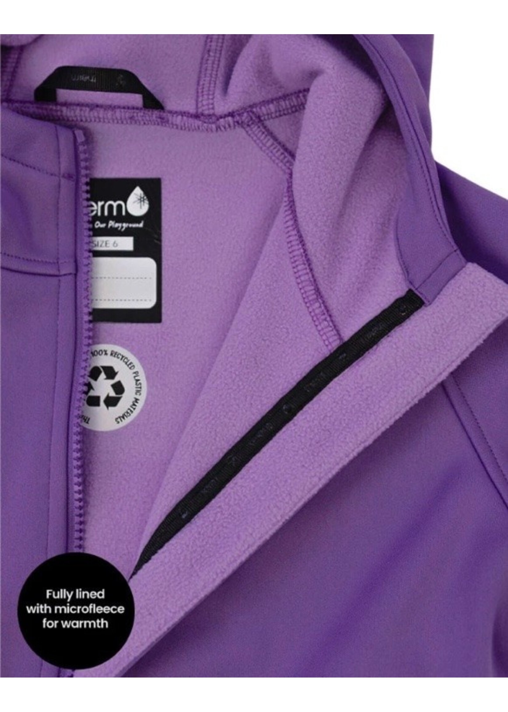 Therm Therm Kids, All-Weather Hoodie || Violet