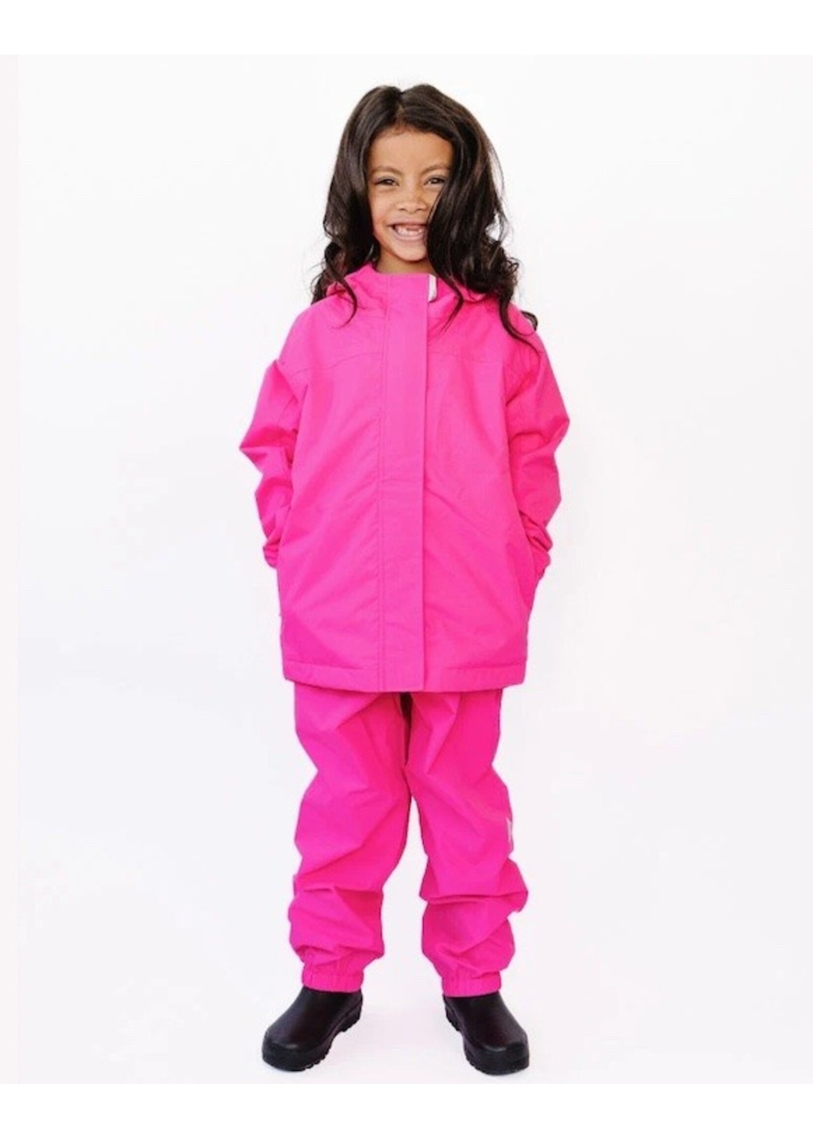 Therm Therm Kids,  Splash Pant Waterproof Windproof || Neon Pink