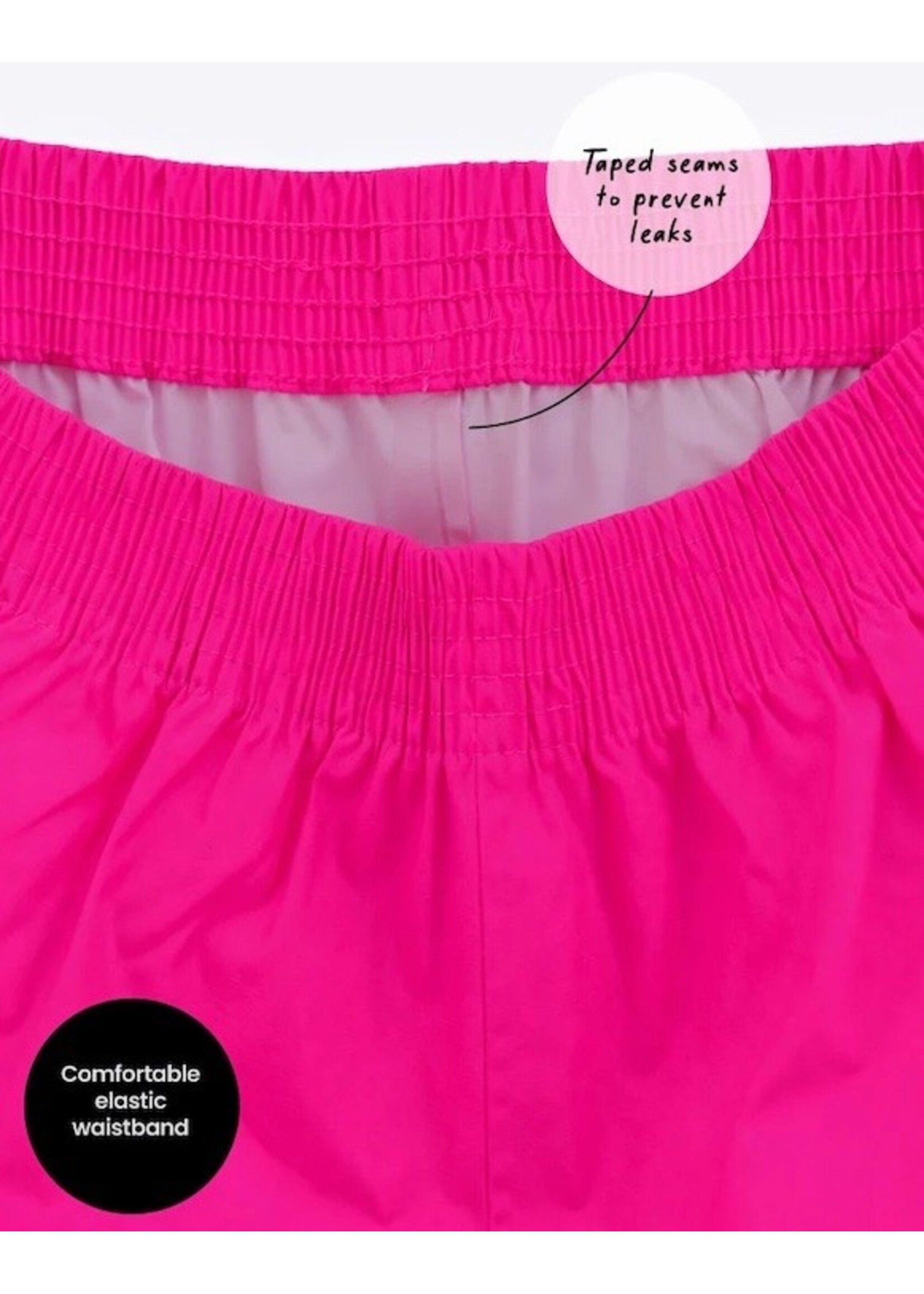 Therm Therm Kids,  Splash Pant Waterproof Windproof || Neon Pink