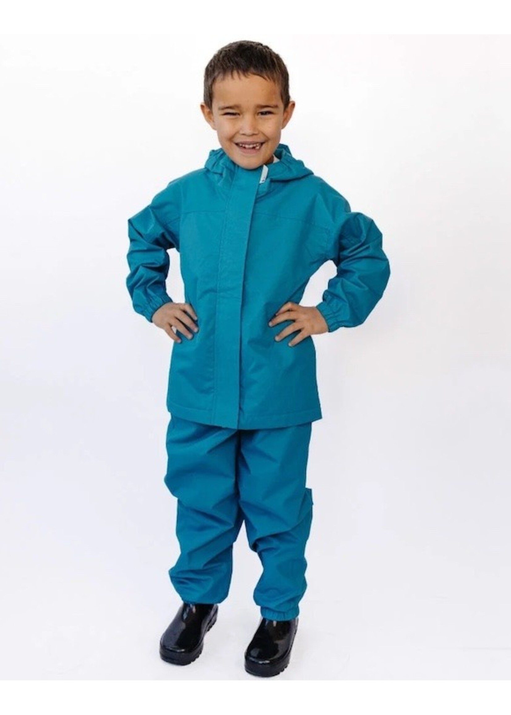 Therm Therm Kids,  Splash Pant Waterproof Windproof || Deep Teal