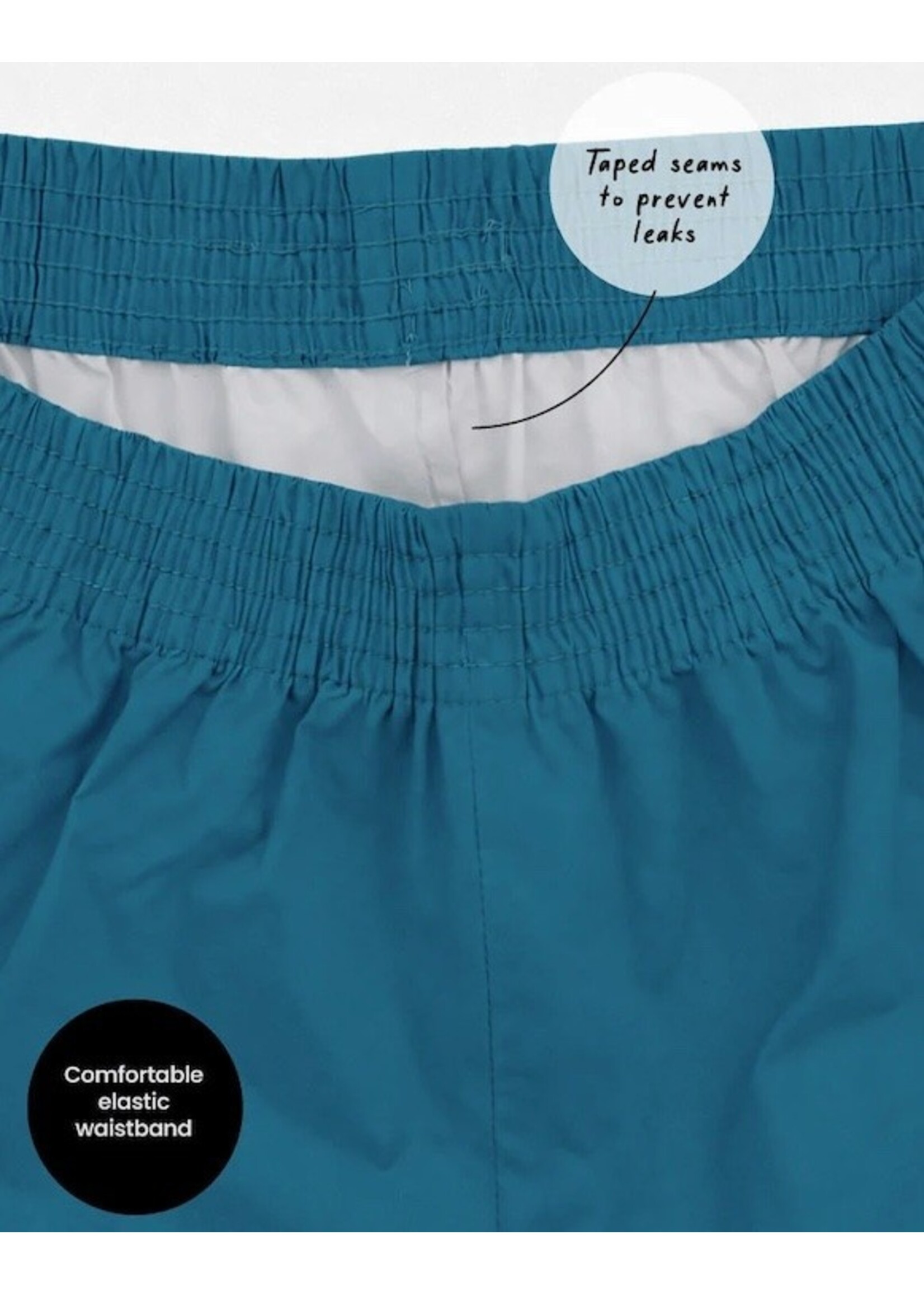 Therm Therm Kids,  Splash Pant Waterproof Windproof || Deep Teal