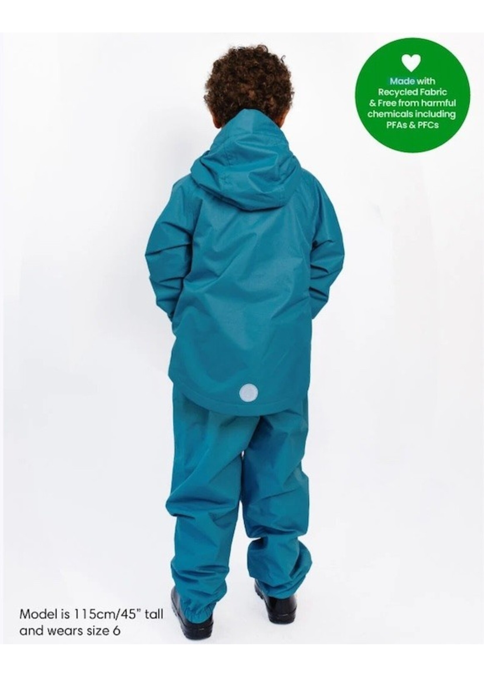 Therm Therm Kids,  Splash Pant Waterproof Windproof || Deep Teal