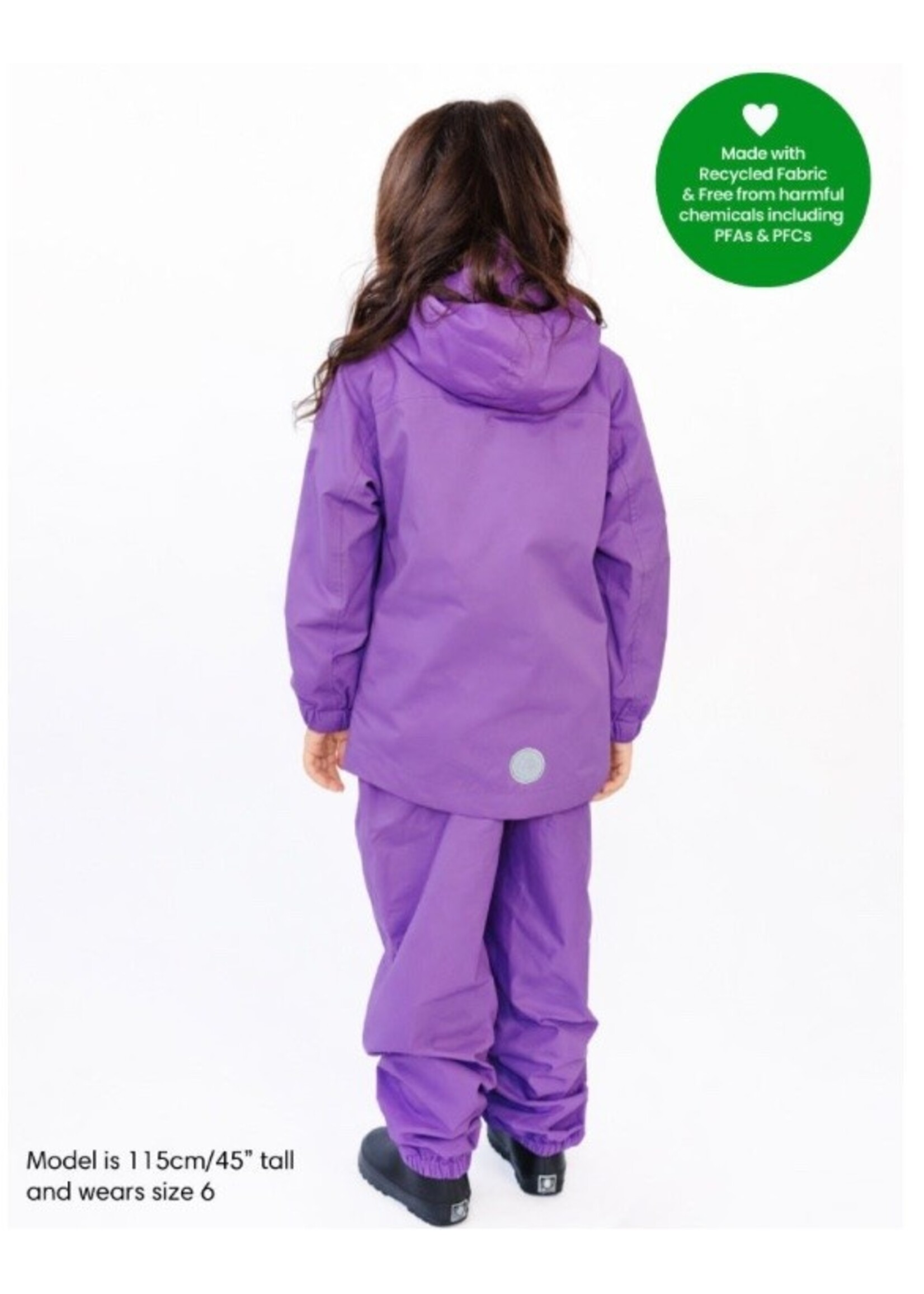 Therm Therm Kids, SplashMagic Storm Jacket || Violet / Magical Friends