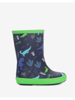 Hunter Boots Hunter Boots, Little Kids Original First Classic Boot || Medieval Blue / Dark Dino Print