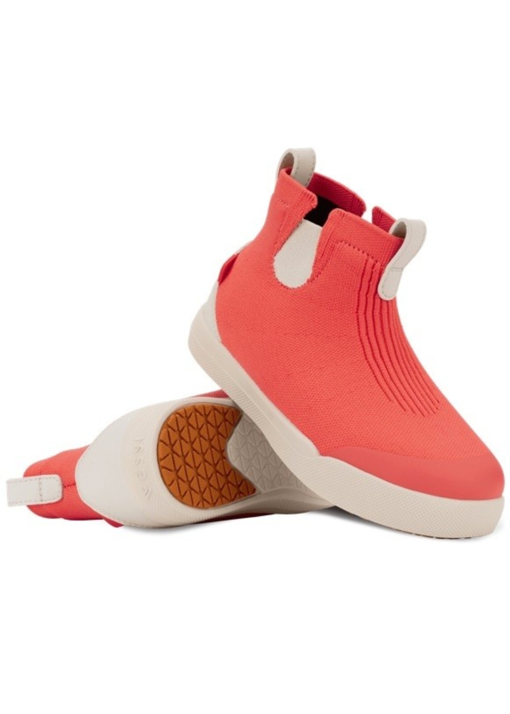 Vessi Vessi, Kids Chelsea Waterproof Boot || Hyper Pink / Shell White