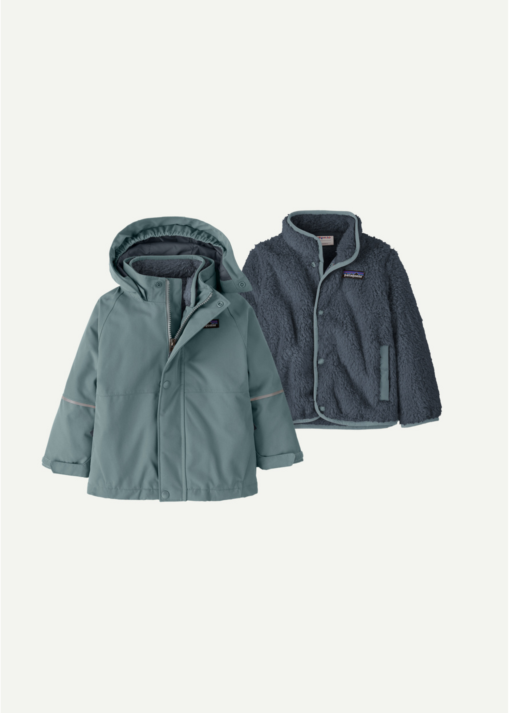 Patagonia Patagonia, Baby All Seasons 3-in-1 Jacket || Blue Sage