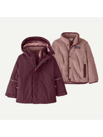 Patagonia Patagonia, Baby All Seasons 3-in-1 Jacket || Berry Fig
