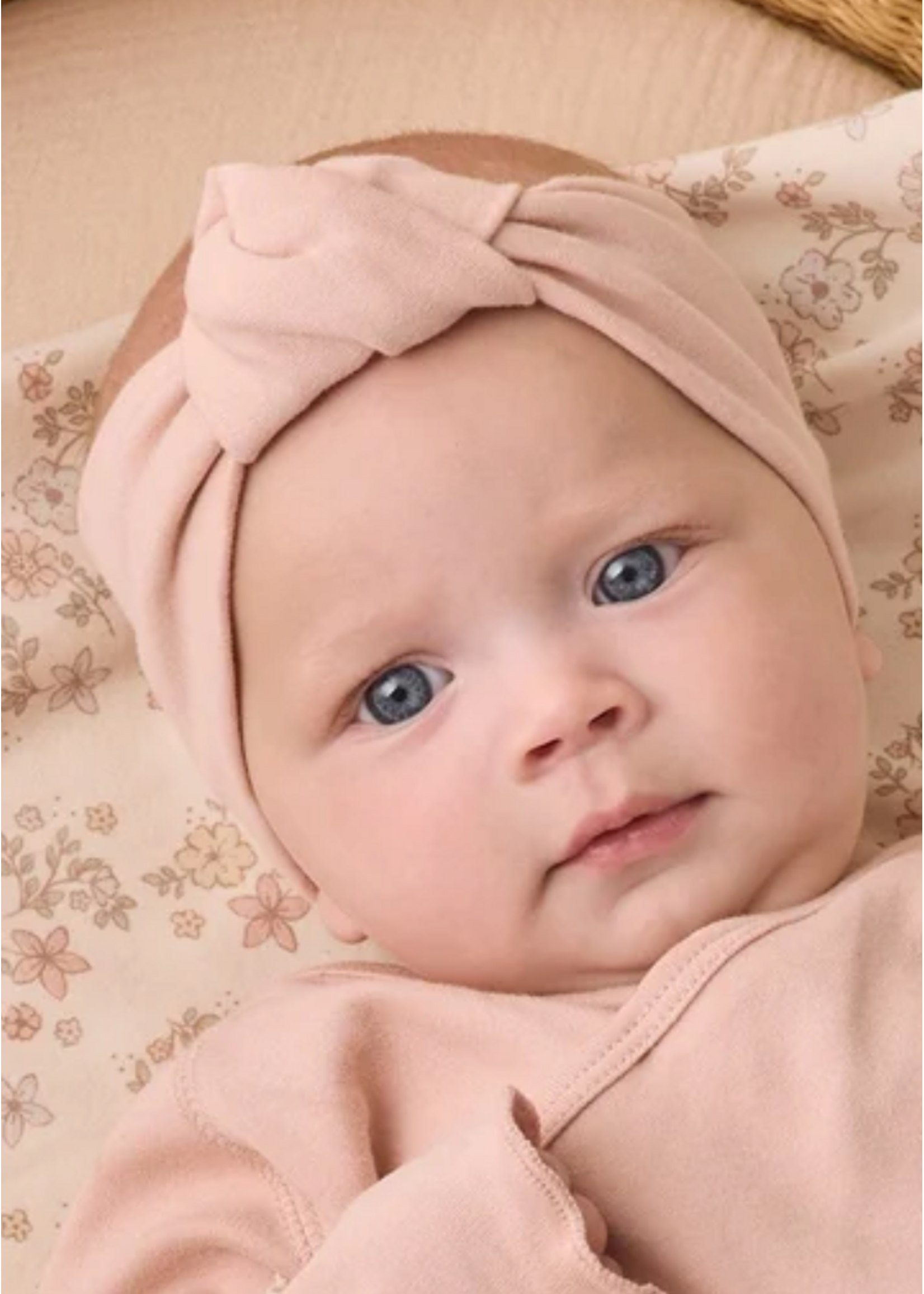 Quincy Mae Quincy Mae, Knotted Headband || Dusty Rose
