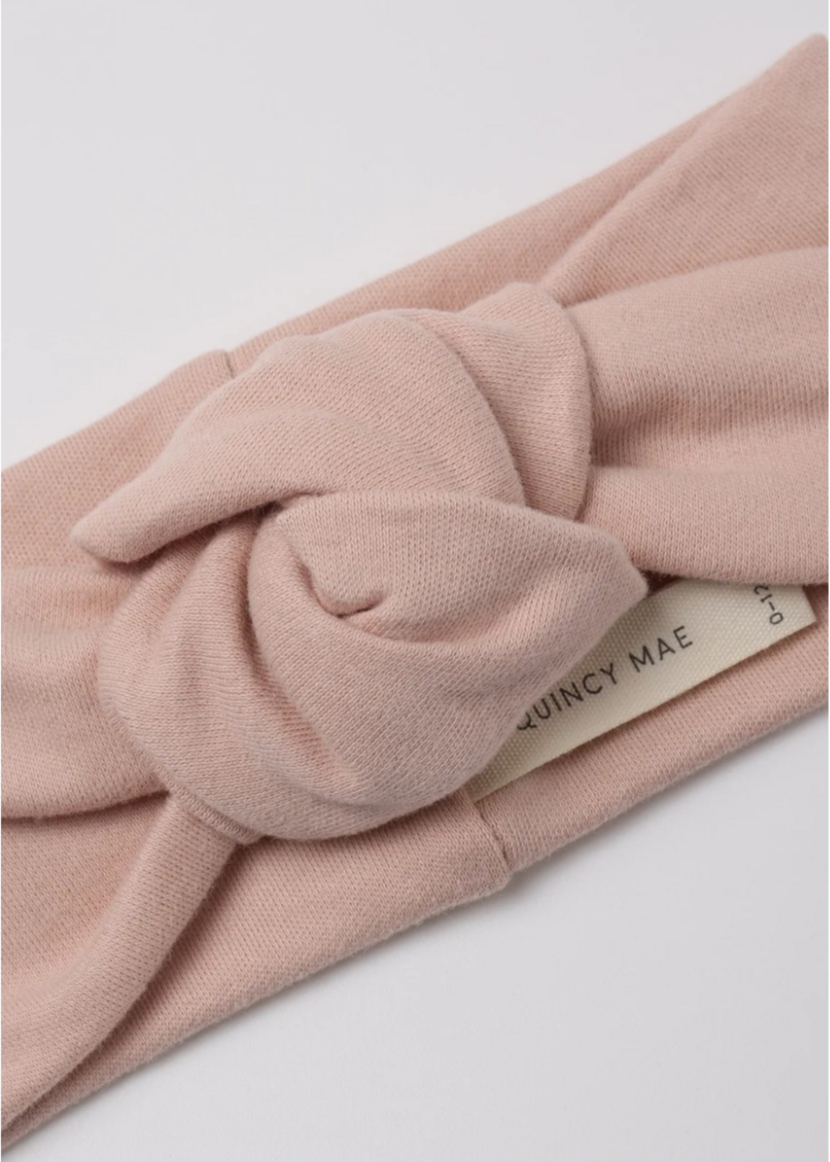 Quincy Mae Quincy Mae, Knotted Headband || Dusty Rose