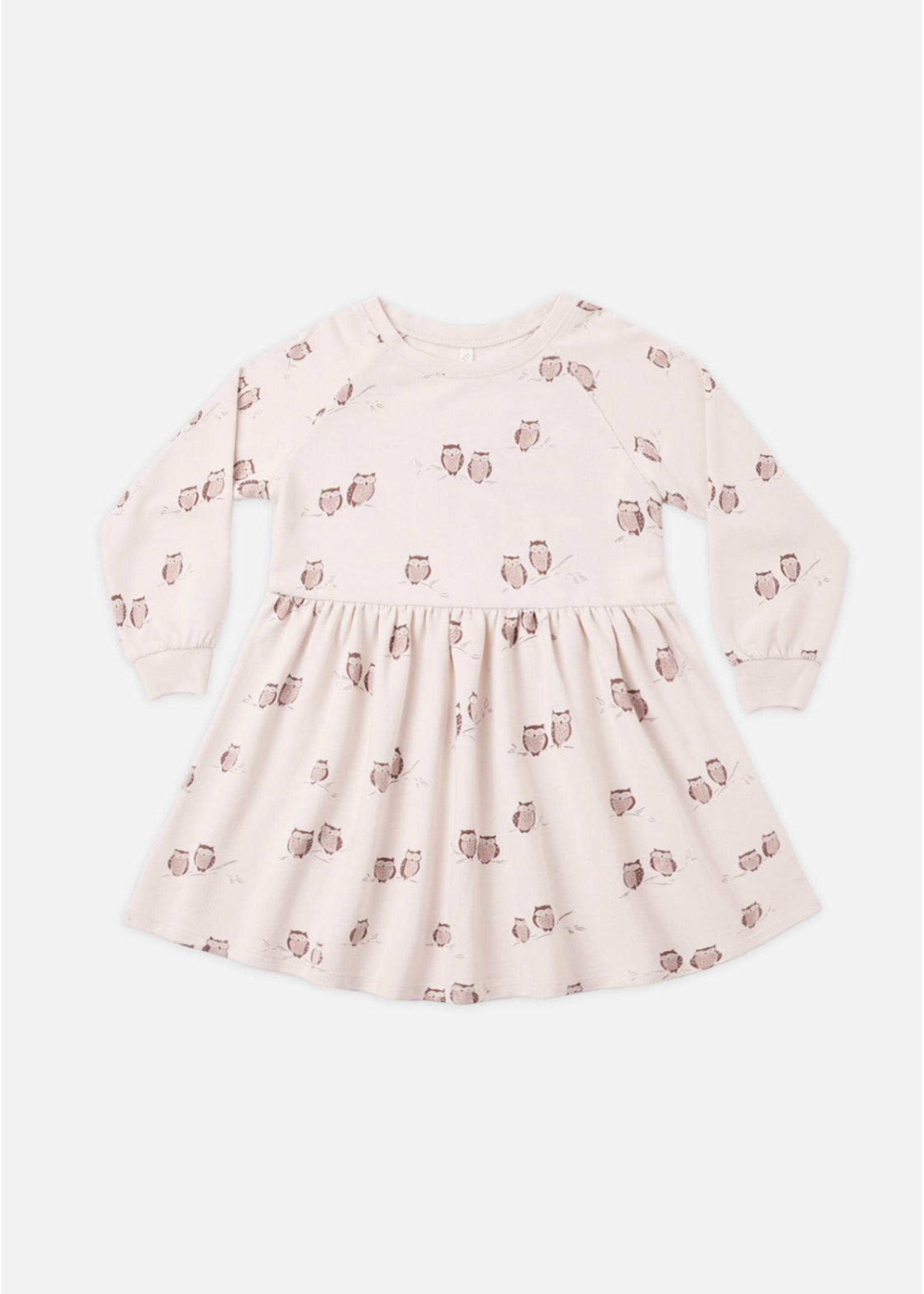 Rylee + Cru Rylee + Cru, Raglan Dress || Owls