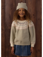 Rylee + Cru Rylee + Cru, Fair Isle Sweater || Sage